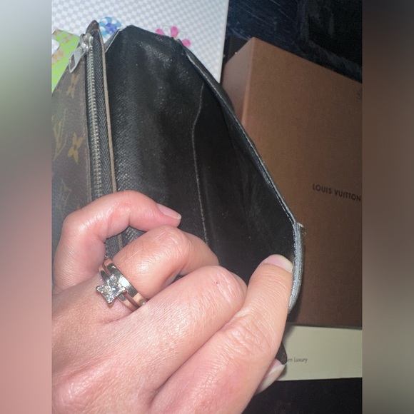 Louis Vuitton Macassar Brazza Continental Bifold Wallet - Picture 13 of 16